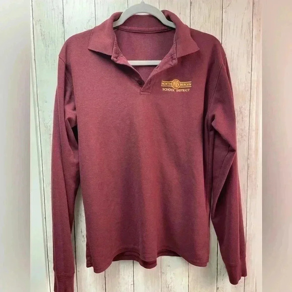 North Bergen uniform boys shirts (lot of 11) size adult medium to Large